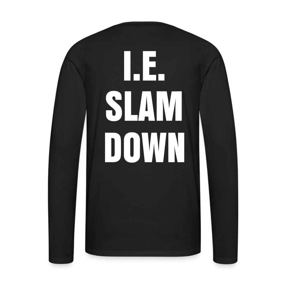 Slam Down Long Sleeve Tee - black