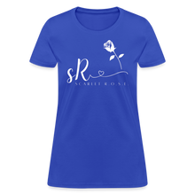 Load image into Gallery viewer, Scarlet R.O.S.E. Women&#39;s Tee - royal blue
