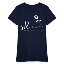Load image into Gallery viewer, Scarlet R.O.S.E. Women&#39;s Tee - navy
