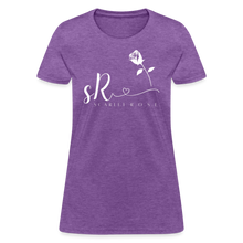 Load image into Gallery viewer, Scarlet R.O.S.E. Women&#39;s Tee - purple heather
