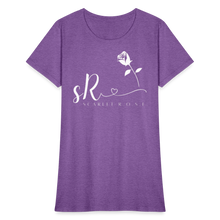 Load image into Gallery viewer, Scarlet R.O.S.E. Women&#39;s Tee - purple heather
